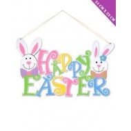 Happy Easter Bunny Sign